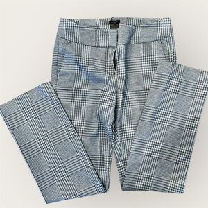 Ann Taylor Factory Black and White Plaid Pantsuit